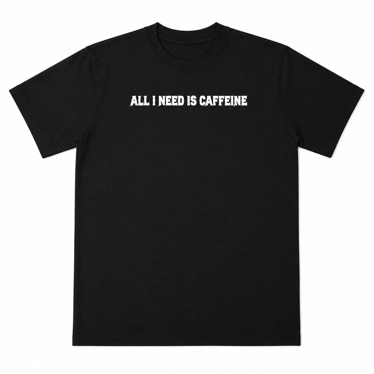 Fueled by Caffeine Black Tee