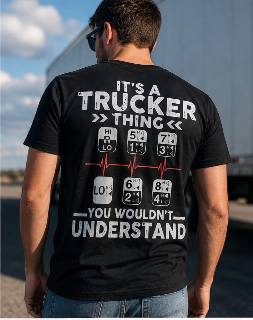It’s a Trucker Thing Black Tee