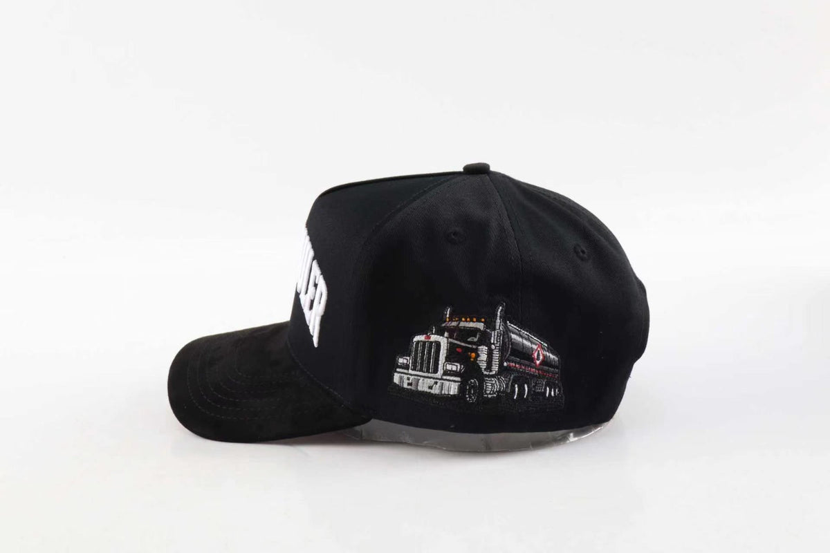 Crude Hauler Black Trucker