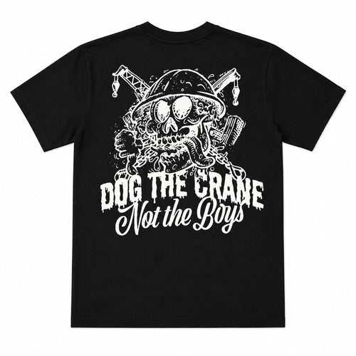 Dog the Crane Black Tee